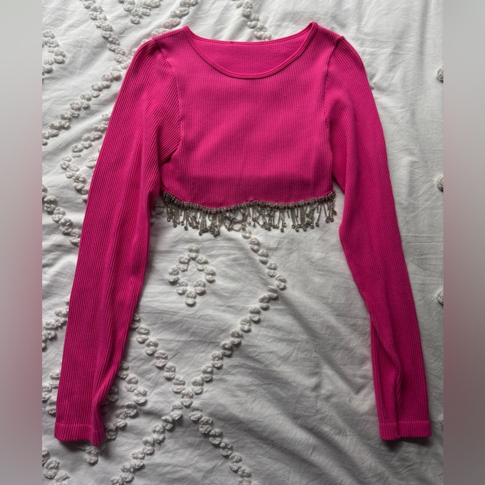 Sincerely Jules Rhinestone Top
